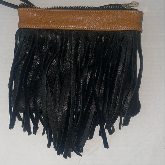 GG Boss Leather‎ Fringe Shoulder Bag - Picture 1 of 6